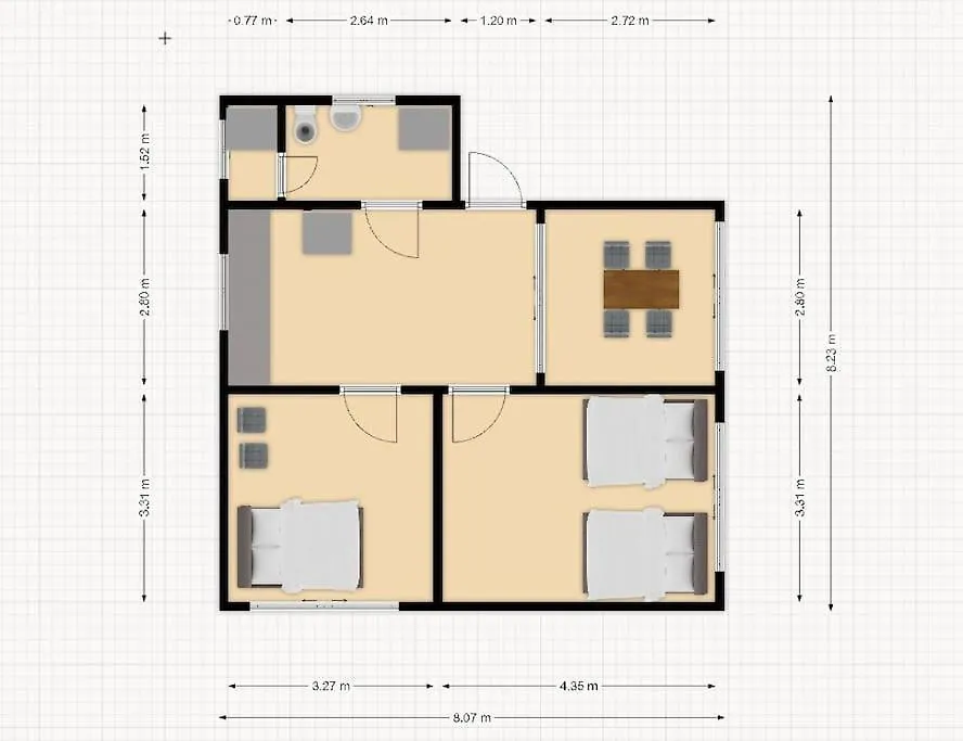 Hongdae Yeontral Park Exit7 K-7 Apartamento Seul